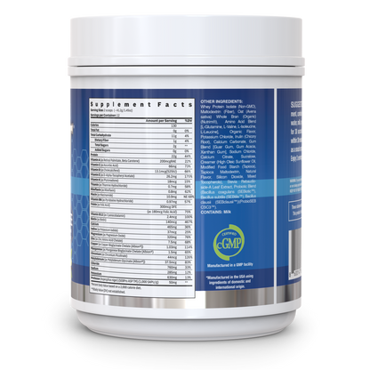 right nutrition container nutritional label